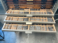 Letterpress-metaaltypen - afbeelding 9 van  20