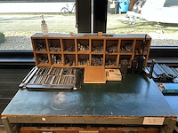 Letterpress-metaaltypen - afbeelding 15 van  20