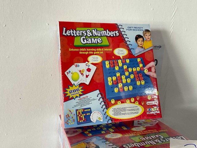 Letters & numbers bordspel (28x) - afbeelding 2 van  4