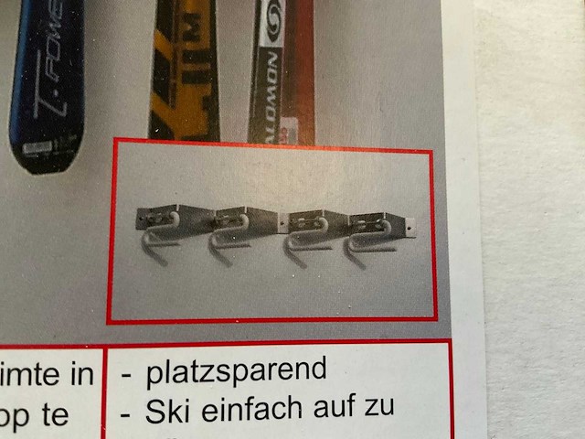 Leumark ski rack (2x) - afbeelding 3 van  3