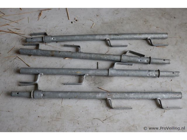 Leuningdragers - steigerbuis - 4 stuks - afbeelding 1 van  4