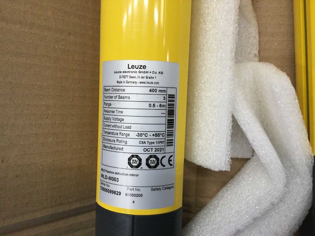 Leuze mld-m003/mld500535-rt3m veiligheidsensoren (2x) - afbeelding 3 van  4