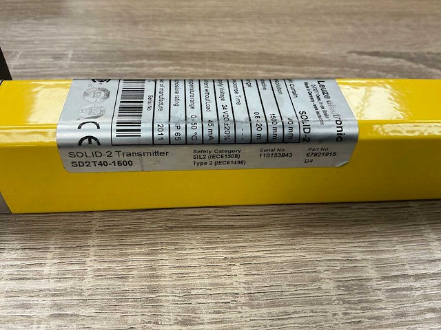 Leuze solid-2 lichtscherm machinebeveiliging (2x) - afbeelding 5 van  6