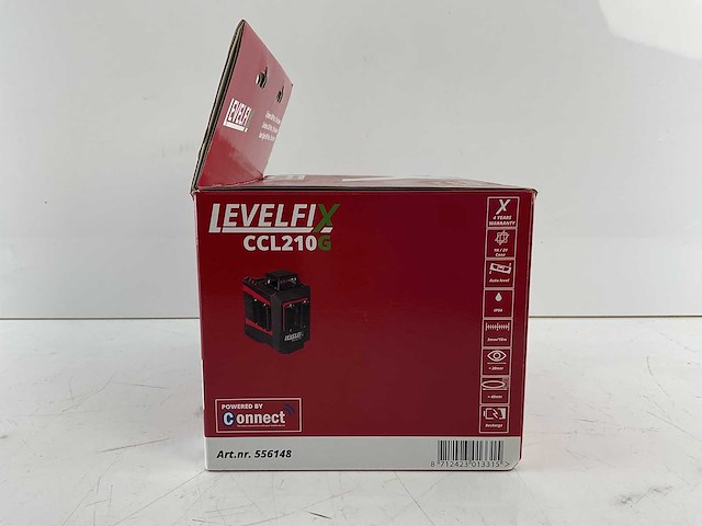 Levelfix - ccl210g - bouwlaser - afbeelding 1 van  4