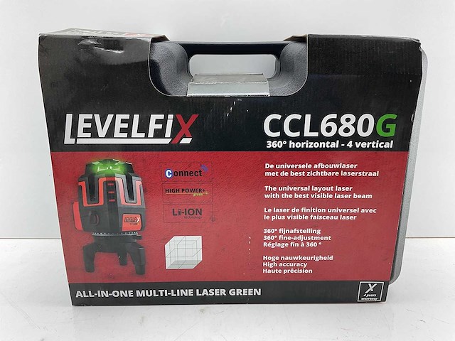 Levelfix - ccl680g - bouwlaser - afbeelding 1 van  2