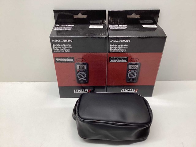 Levelfix - digitale multimeter em300 - (2x) - afbeelding 2 van  4