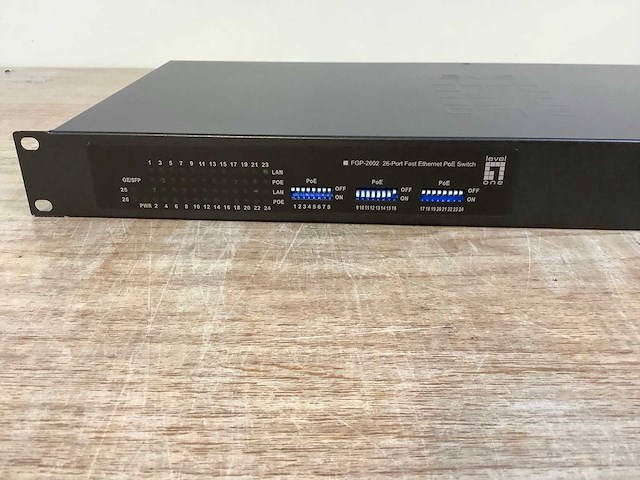 Levelone fgp-2602 wifi, router & switch - afbeelding 6 van  6