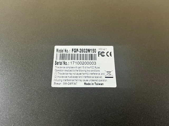 Levelone s7 maxv fgp-2602w150 wifi, router & switch - afbeelding 4 van  5