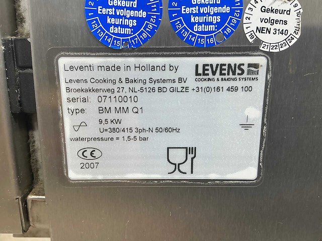 Leventi - bm mm q1 - heteluchtoven - afbeelding 2 van  11
