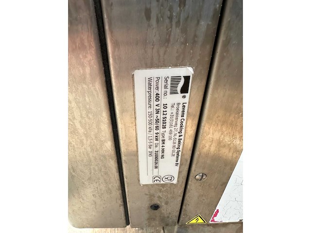 Leventi bakermat 4 mm ng bakkerijoven - afbeelding 4 van  5