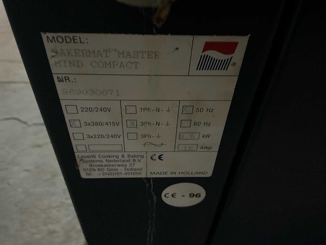 Leventi bakermat mastermind combisteamer - afbeelding 6 van  6