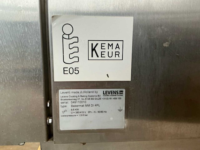 Leventi bakermat mastermind di 4pl dubbele bakkerij oven - afbeelding 16 van  19