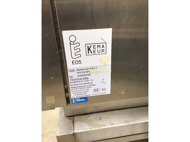 Leventi bakermat mk3 6 plaats - afbeelding 4 van  8