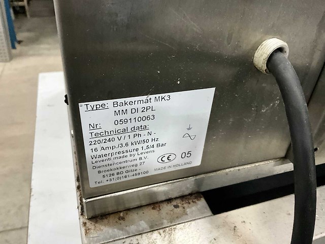 Leventi bakermat mk3 dubbele bakkersoven - afbeelding 8 van  8