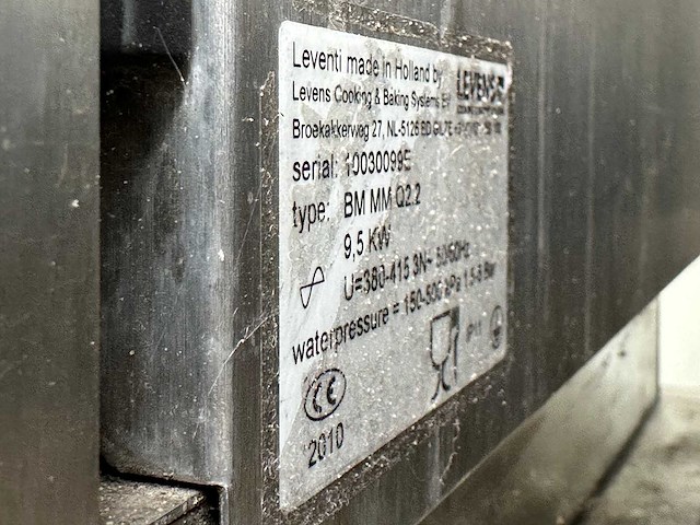 Leventi bakermat q2.2 bakkerijoven - afbeelding 3 van  4