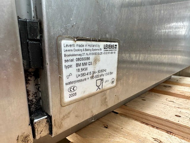 Leventi bakermat q3 bakkerijoven - afbeelding 4 van  4