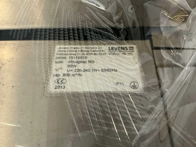 Leventi bm 6 mm ng bakkerijoven - afbeelding 7 van  7