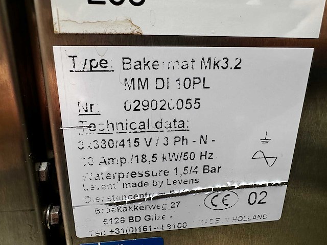 Leventi bm mm mk3 10pl bakkerijoven - afbeelding 5 van  5