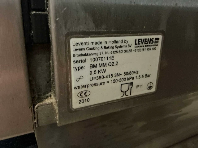 Leventi bm mm q2.2 combisteamer - afbeelding 5 van  6
