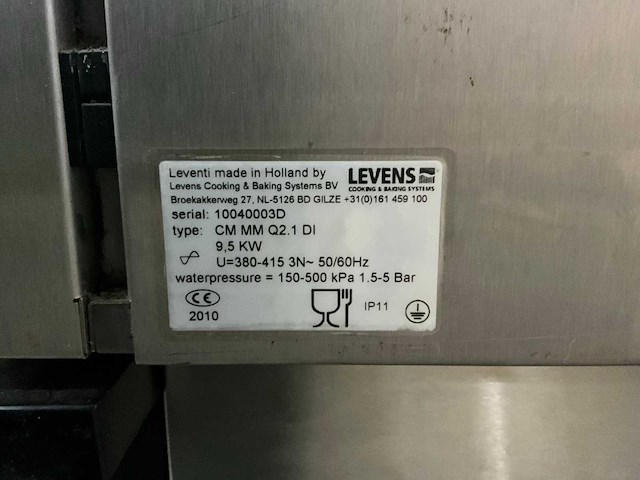Leventi cm mm q2.1 di combisteamer - afbeelding 5 van  7