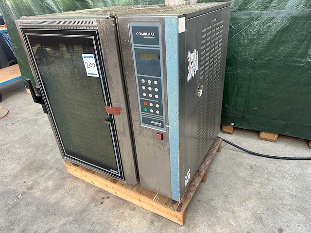 Leventi combimat mk3 10pl combisteamer - afbeelding 4 van  5