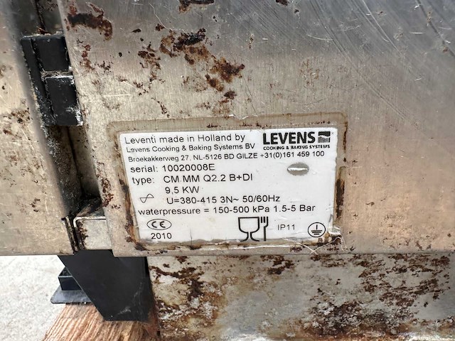 Leventi combimat q2.2 b+di combisteamer - afbeelding 5 van  5