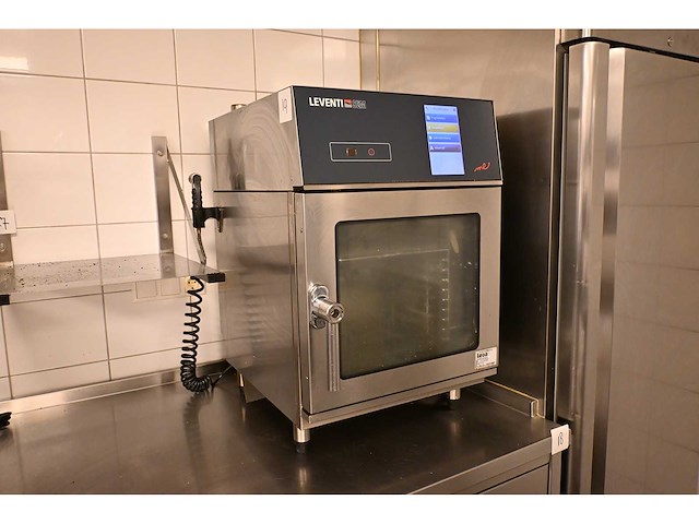 Leventi slim 2306 he-2 mm rvs combisteamer - afbeelding 4 van  6