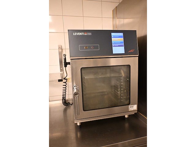 Leventi slim 2306 he-2 mm rvs combisteamer - afbeelding 1 van  6