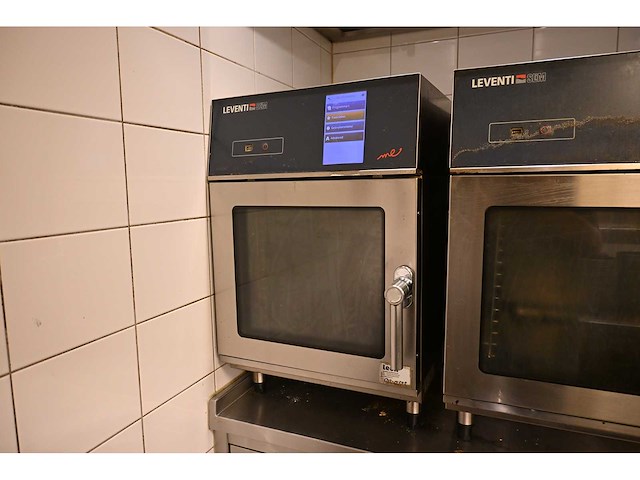 Leventi slim 2306 he-2 rvs combisteamer - afbeelding 1 van  5