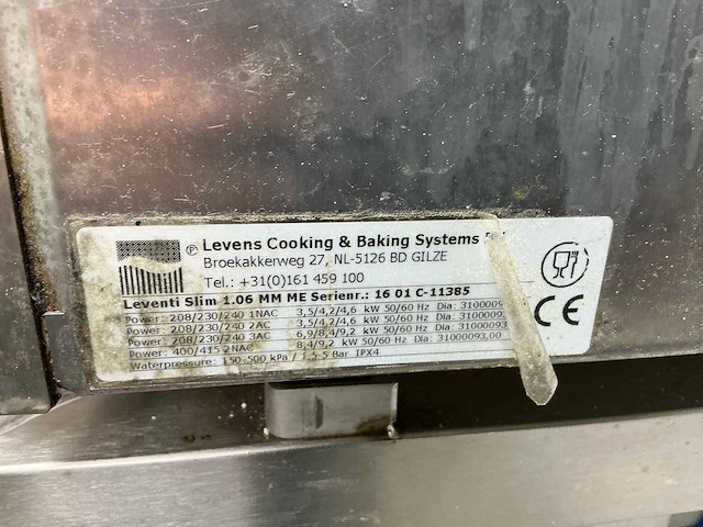 Leventi slim combisteamer (faillissement) - afbeelding 3 van  8