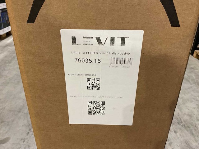 Levit beleco 3 over 55 allspice 540 elektrische fiets - afbeelding 11 van  52