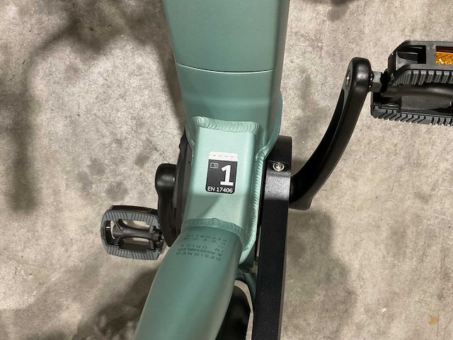 Levit beleco 5 low 55 sage 540 elektrische fiets - afbeelding 1 van  40