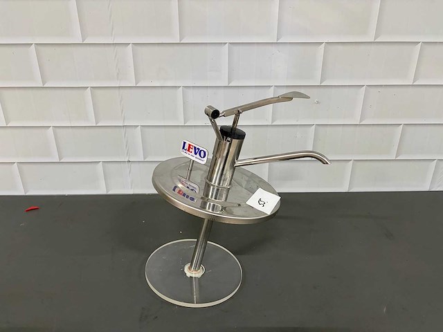Levo - rvs sausdispenser / sauspomp 10 liter emmer - afbeelding 1 van  4