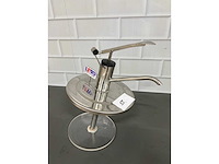Levo - rvs sausdispenser / sauspomp 10 liter emmer - afbeelding 2 van  4