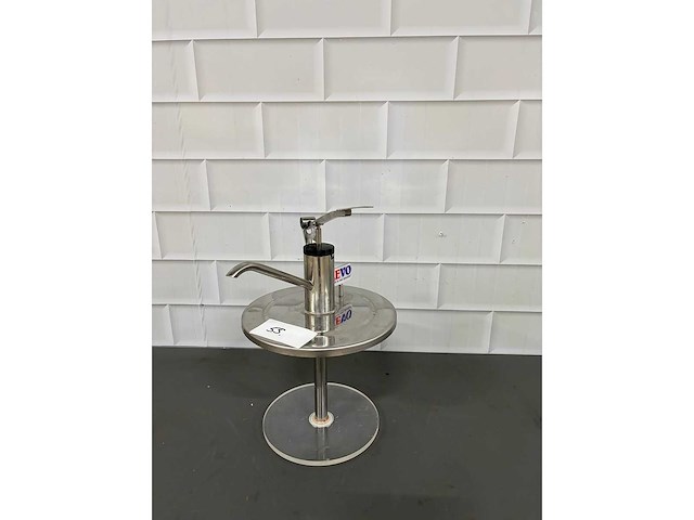 Levo - rvs sausdispenser / sauspomp 10 liter emmer - afbeelding 4 van  4