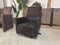 Levo draaibare leren fauteuil - afbeelding 1 van  5