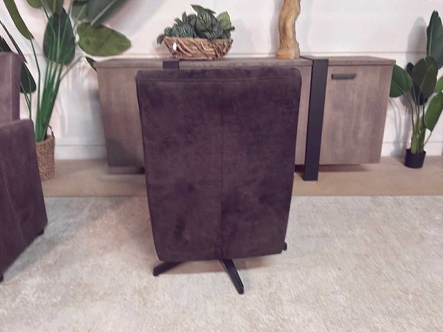 Levo draaibare leren fauteuil - afbeelding 5 van  5