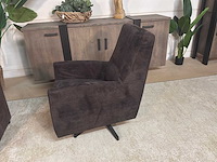 Levo draaibare leren fauteuil - afbeelding 6 van  9