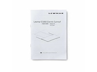 Lewmar es800 electric sliding opening sunroof system - 72003385 - afbeelding 3 van  6