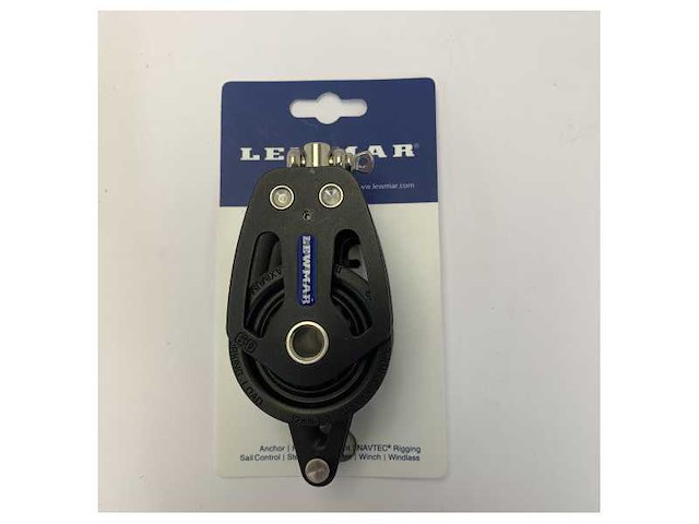 Lewmar htx 60 mm rigging block double with becket - 29196005-htx - yacht hardware - afbeelding 3 van  6