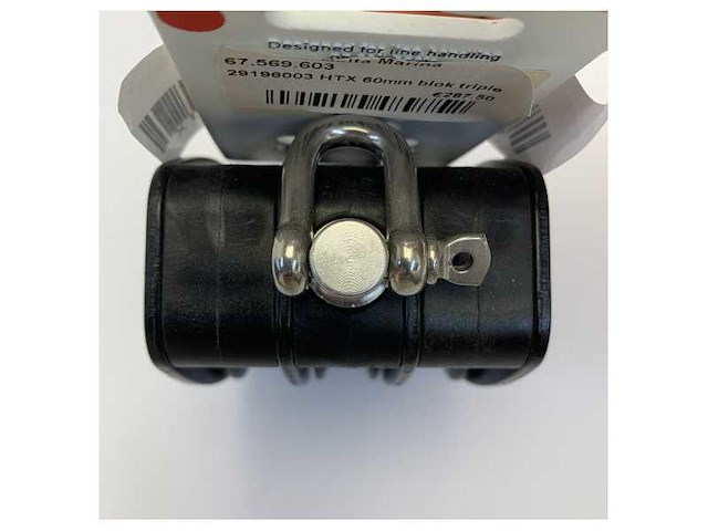 Lewmar htx triple block 60mm - 29196003 - afbeelding 3 van  4