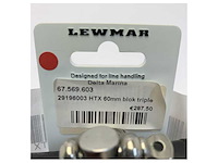 Lewmar htx triple block 60mm - 29196003 - afbeelding 4 van  4