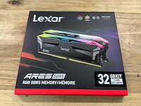 Lexar ares ddr5 rgb memory 32gb kit (2x16gb) - afbeelding 2 van  3