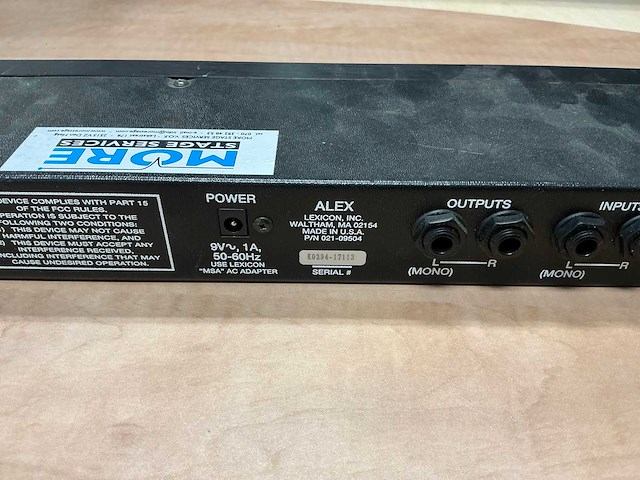 Lexicon alex stereo galm - afbeelding 4 van  4