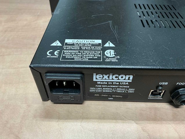 Lexicon mx400 stereo galm - afbeelding 5 van  5