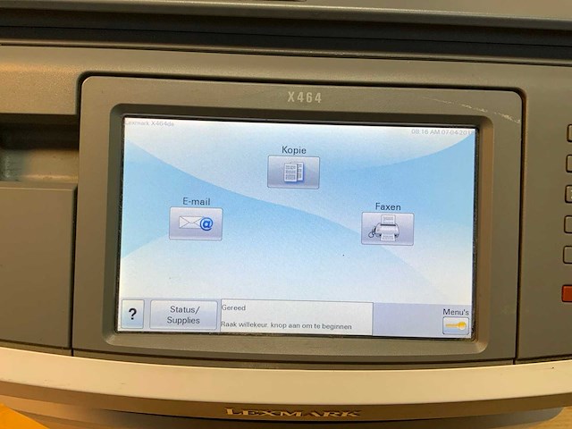Lexmark - x464 - laserprinter - afbeelding 2 van  8