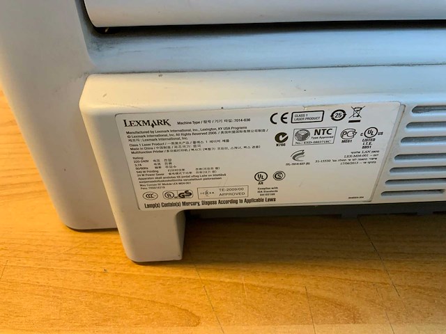 Lexmark - x464 - laserprinter - afbeelding 8 van  8