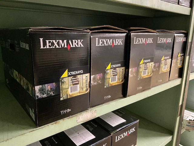 Lexmark toner cartridge (5x) - afbeelding 2 van  3