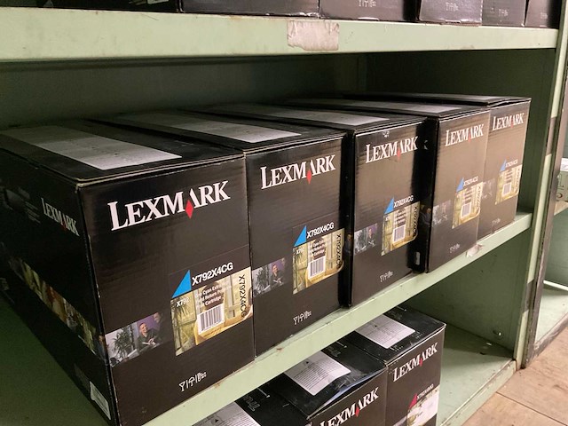 Lexmark toner cartridge (5x) - afbeelding 1 van  1