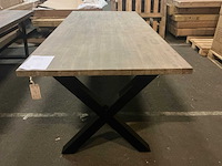 Lexy grey eetkamertafel 220cm - afbeelding 1 van  3